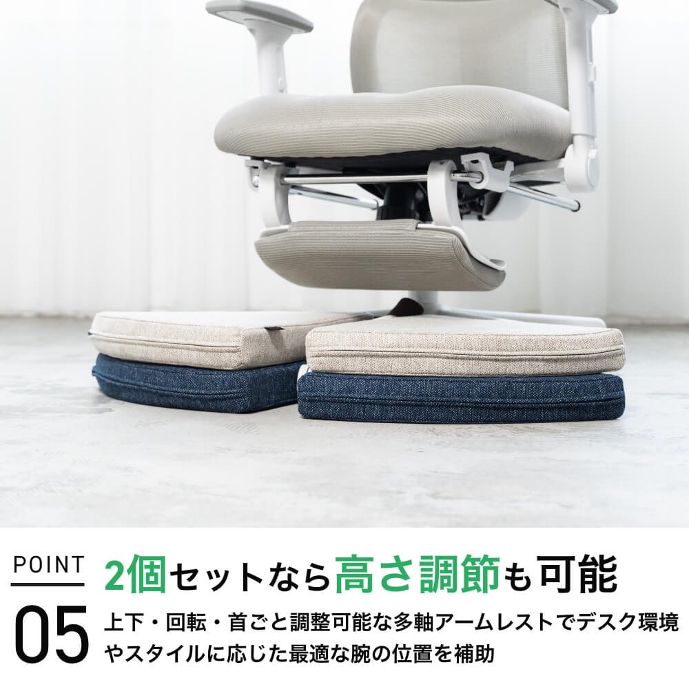 wisteria 足置きパッド ZATOOL PIZA